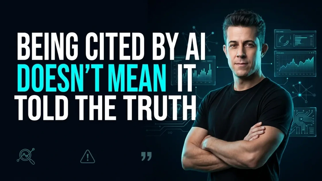 Being Cited by AI Doesn't Mean It Told the Truth