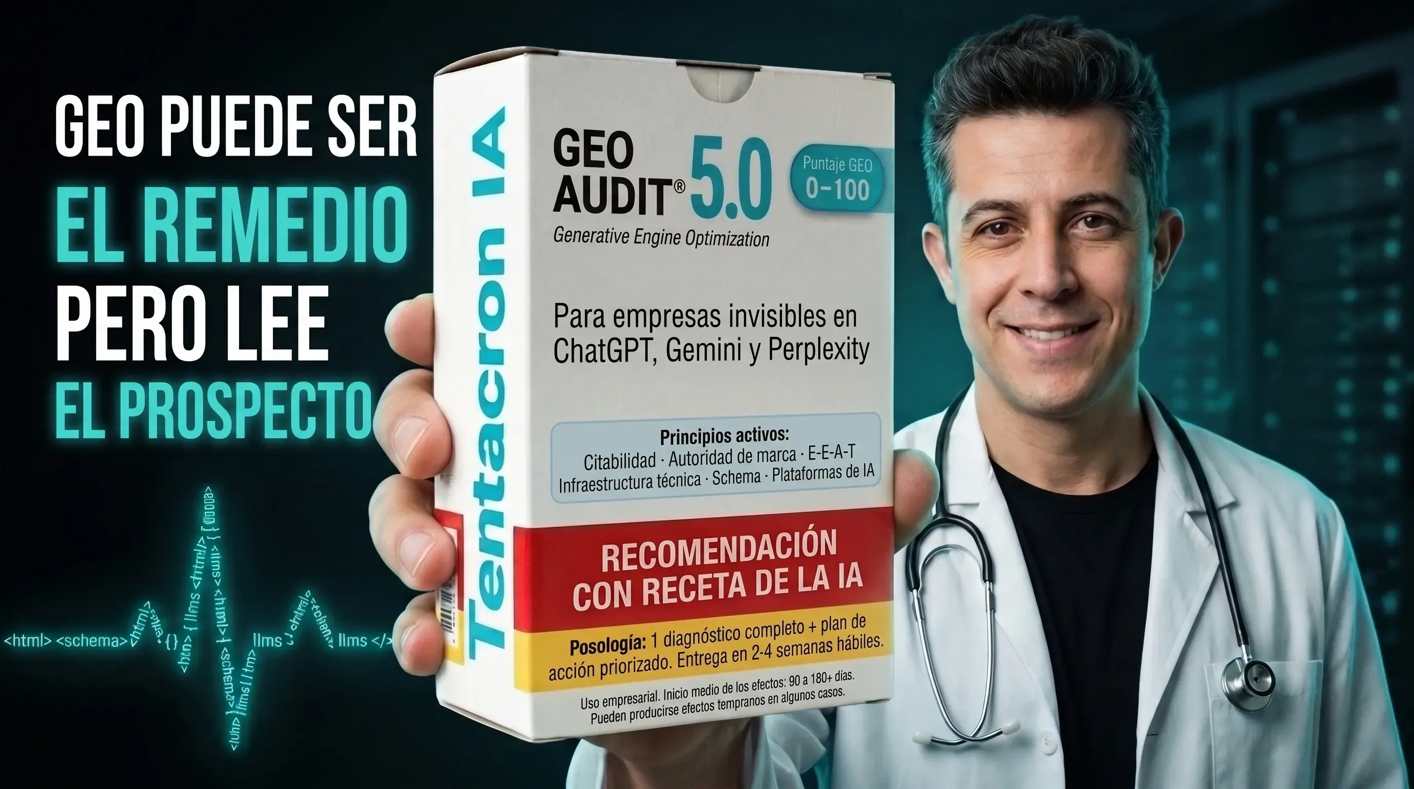 GEO Puede Ser el Remedio. Pero Lee el Prospecto Antes